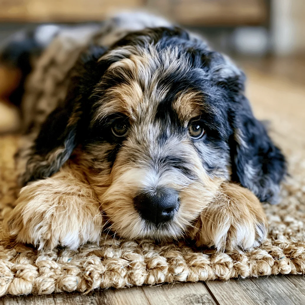 Health · vet check / puppy on exam table